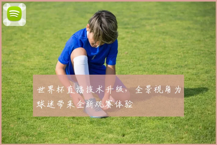 世界杯直播技术升级，全景视角为球迷带来全新观赛体验